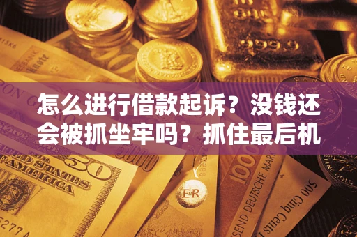 济南怎么进行借款起诉？没钱还会被抓坐牢吗？抓住最后机会！