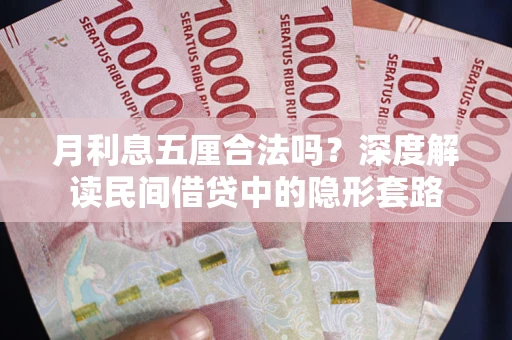 济南月利息五厘合法吗？深度解读民间借贷中的隐形套路