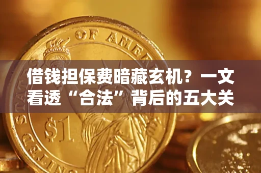 济南借钱担保费暗藏玄机？一文看透“合法”背后的五大关键陷阱