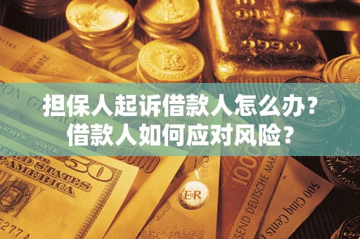 济南担保人起诉借款人怎么办？借款人如何应对风险？