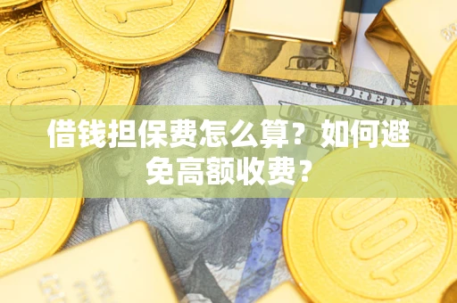 济南借钱担保费怎么算？如何避免高额收费？