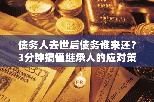 济南债务人去世后债务谁来还？3分钟搞懂继承人的应对策略
